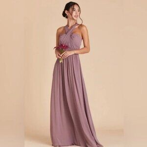 Birdy Grey Convertible Grace Dress Dark Mauve Size Small